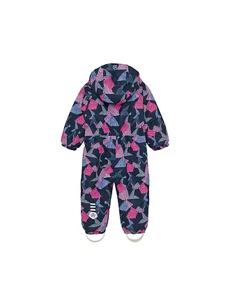 COLOR KIDS | Mono de esquí para bebé W. 2 Zip-AOP | pink